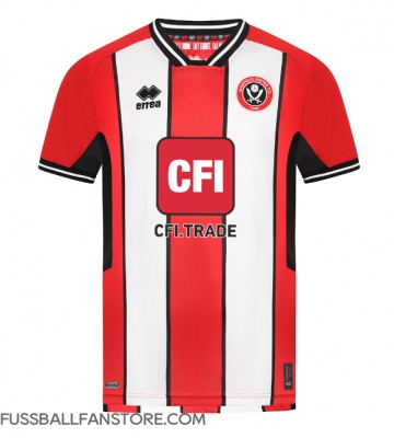 Sheffield United Replik Heimtrikot 2023-24 Kurzarm